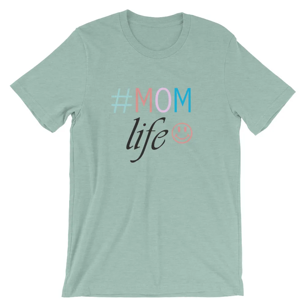 # MOM life Smile Cotton T-Shirt