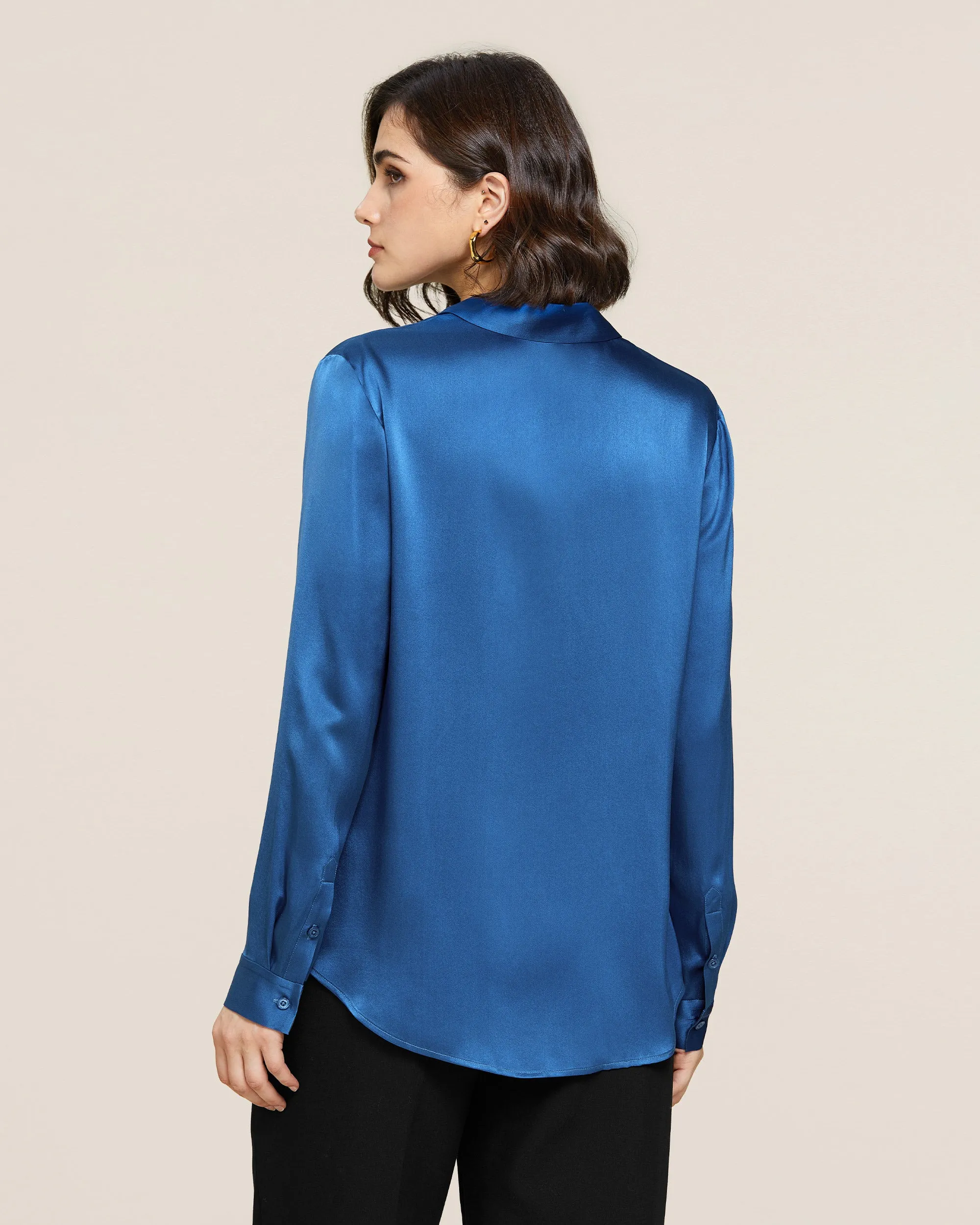 22MM Basic Versatile Silk Shirt