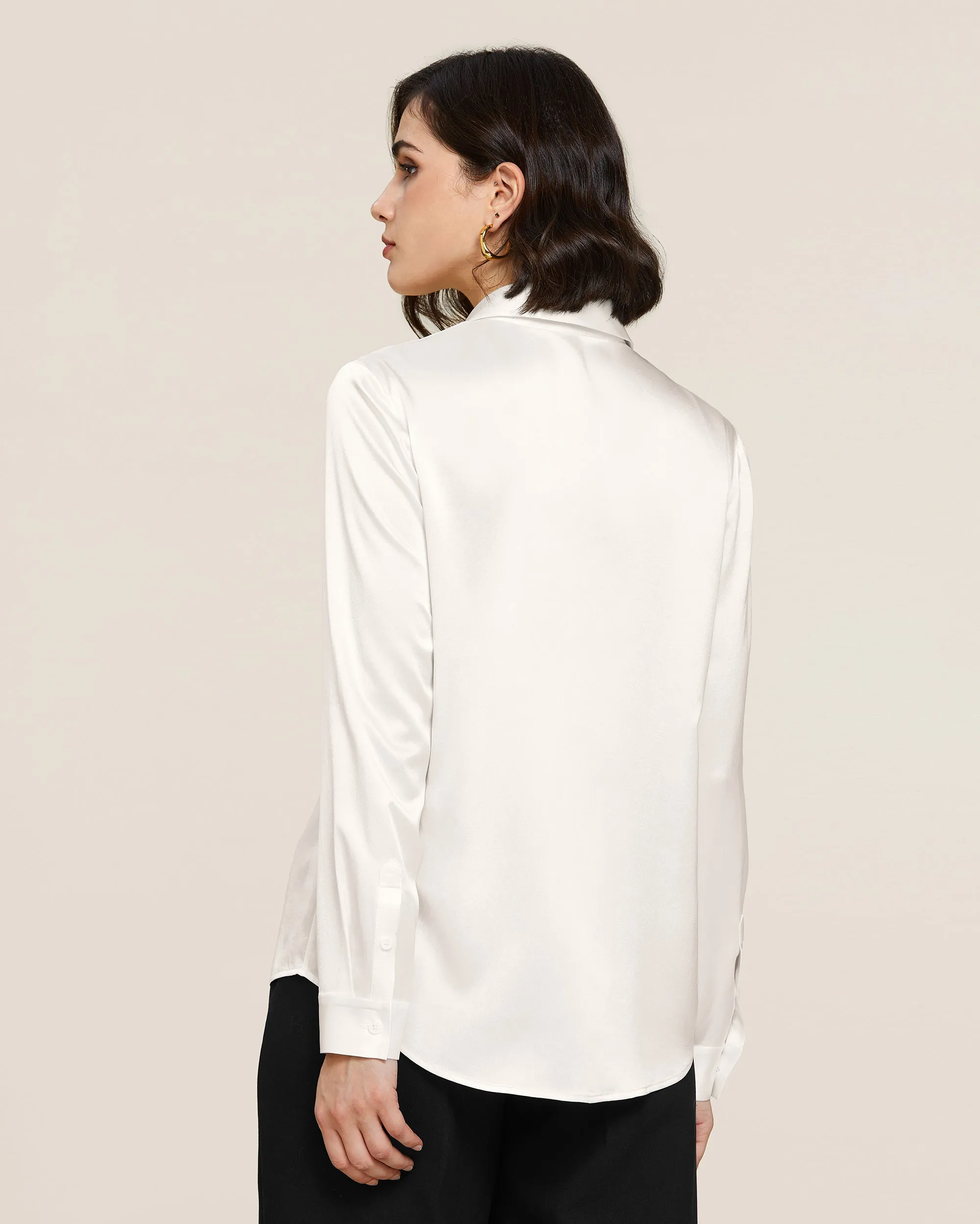 22MM Basic Versatile Silk Shirt