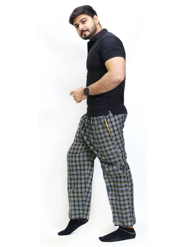 A Men's Trouser Checks - Multicolor