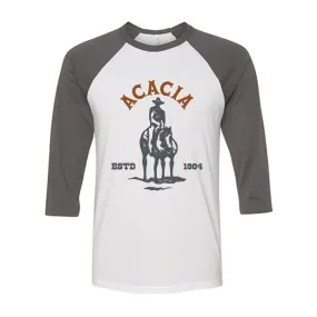 Acacia Rancher Unisex 3/4 Sleeve Baseball Tee Long Sleeve T-Shirt