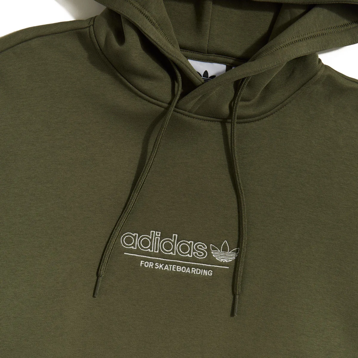 ADIDAS 4.0 STRIKE LOGO HOODIE - OLIVE STRATA