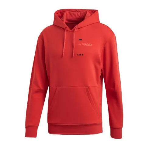 Adidas Terrex Mens Logo Sweatshirt - Red