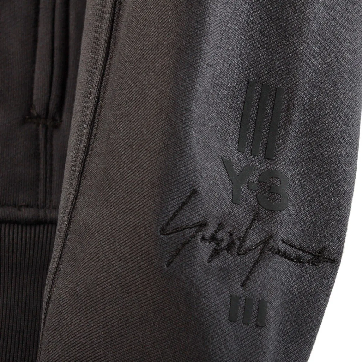 Adidas Y-3 New Classic Zipped Hoodie - Grey