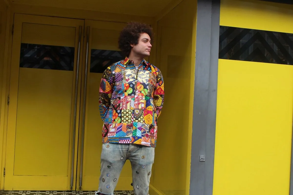 African Patchwork Shirt - Colour Crazy Festival Shirt