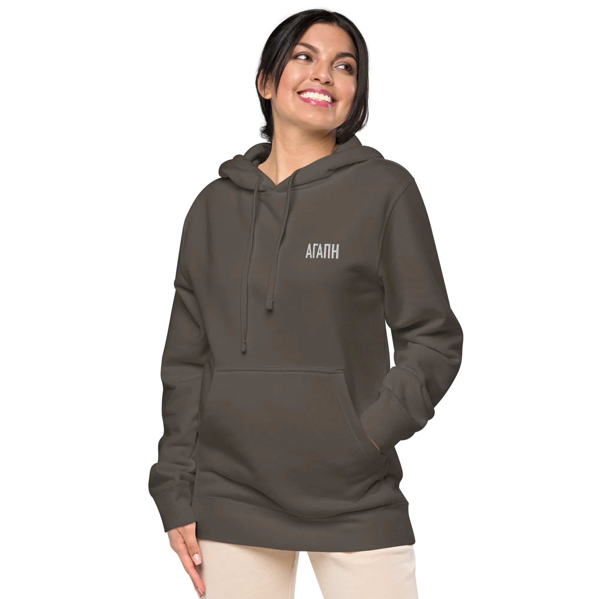 Agapi VOSRIO Unisex pigment-dyed hoodie