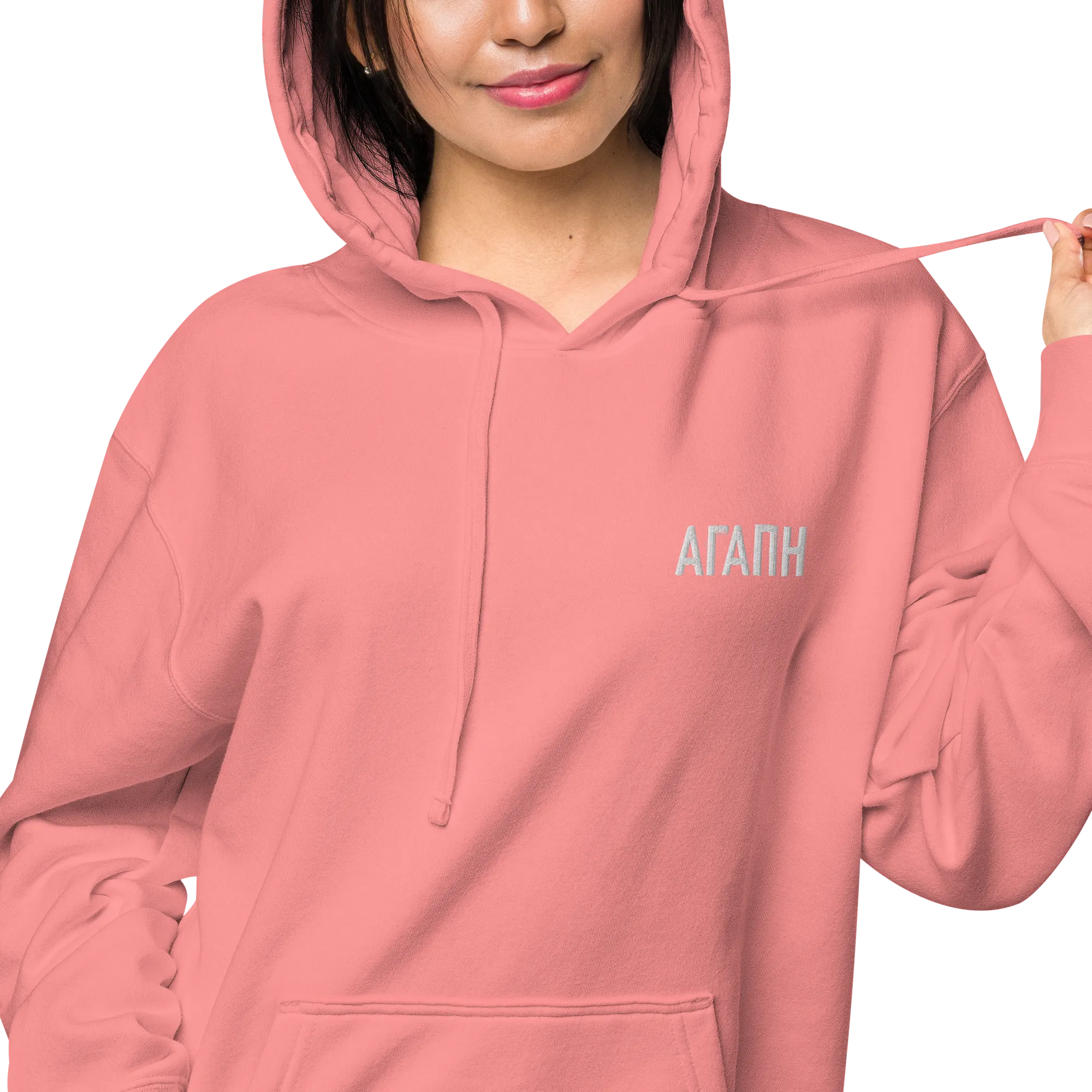 Agapi VOSRIO Unisex pigment-dyed hoodie