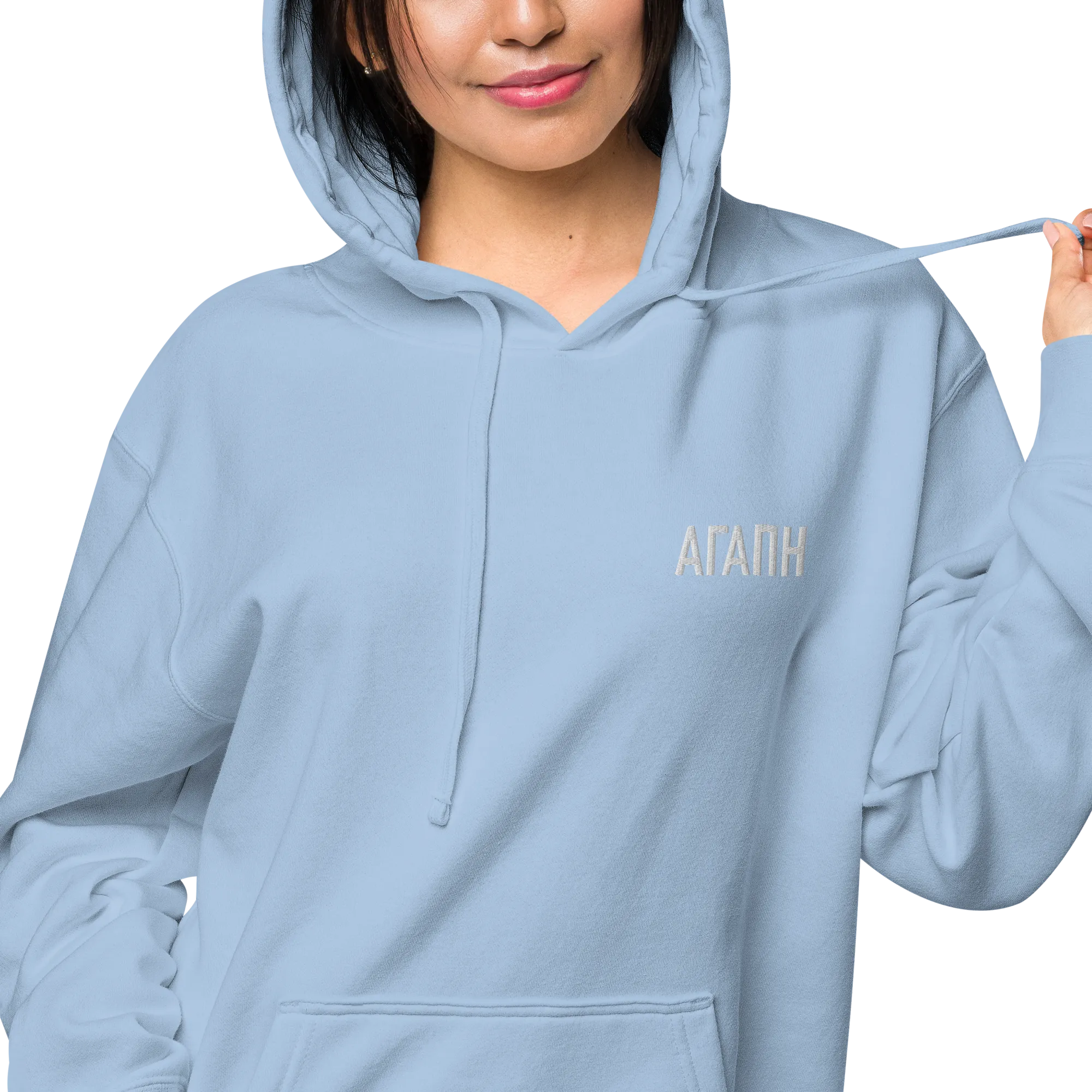 Agapi VOSRIO Unisex pigment-dyed hoodie