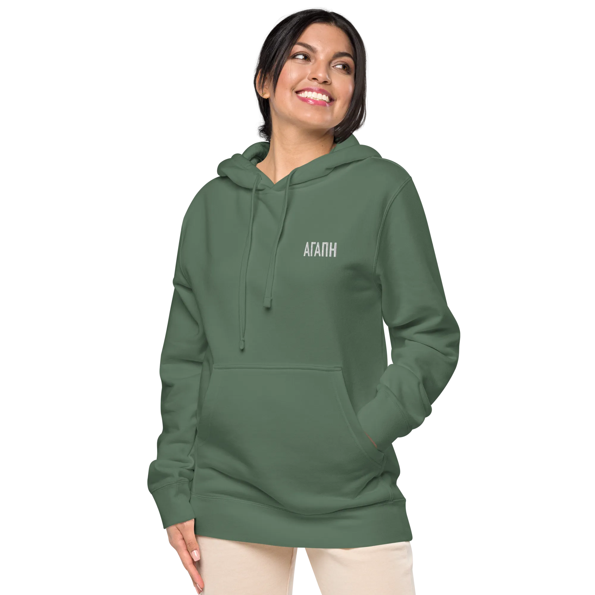 Agapi VOSRIO Unisex pigment-dyed hoodie