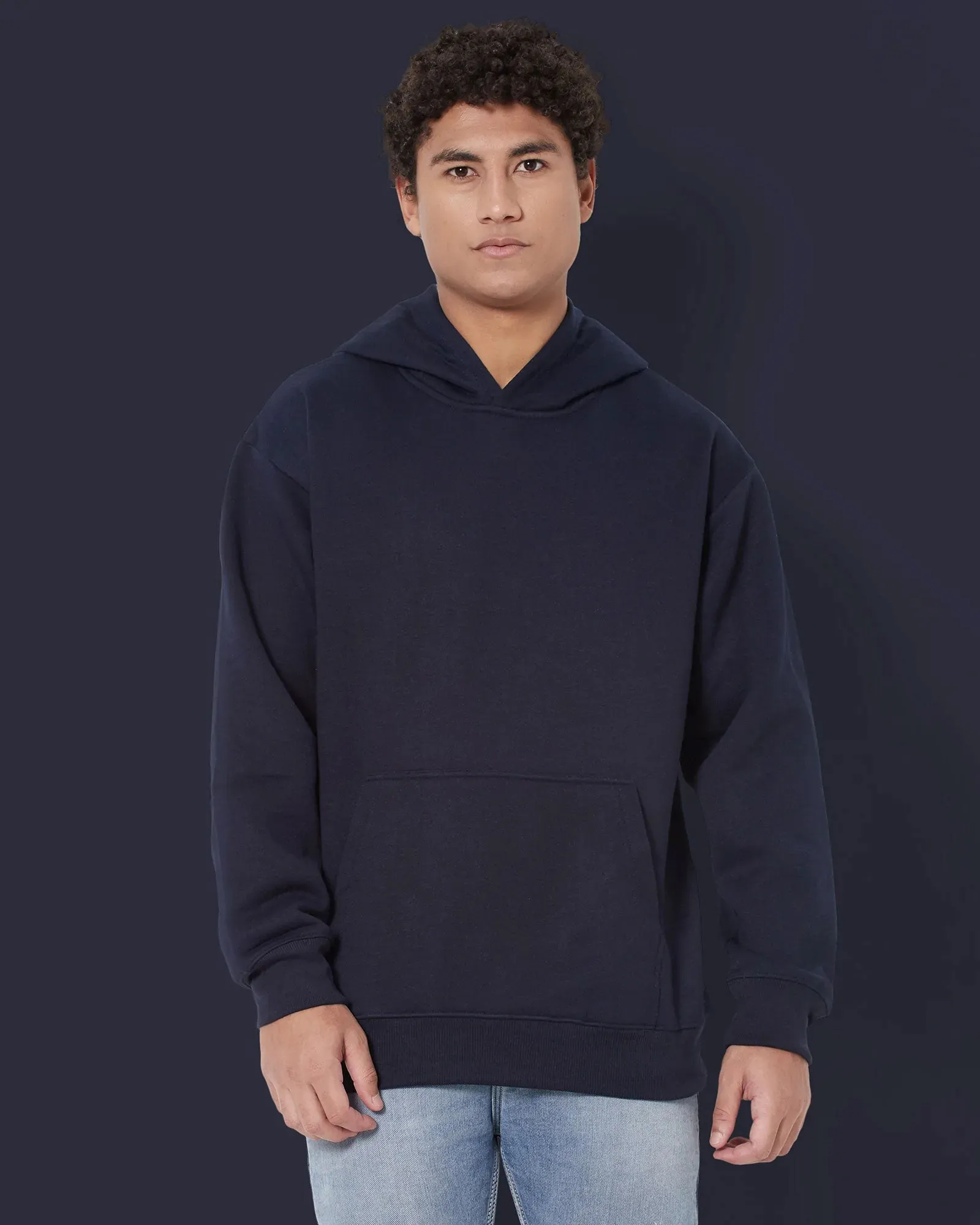 Airjet Hoodie: Navy Blue