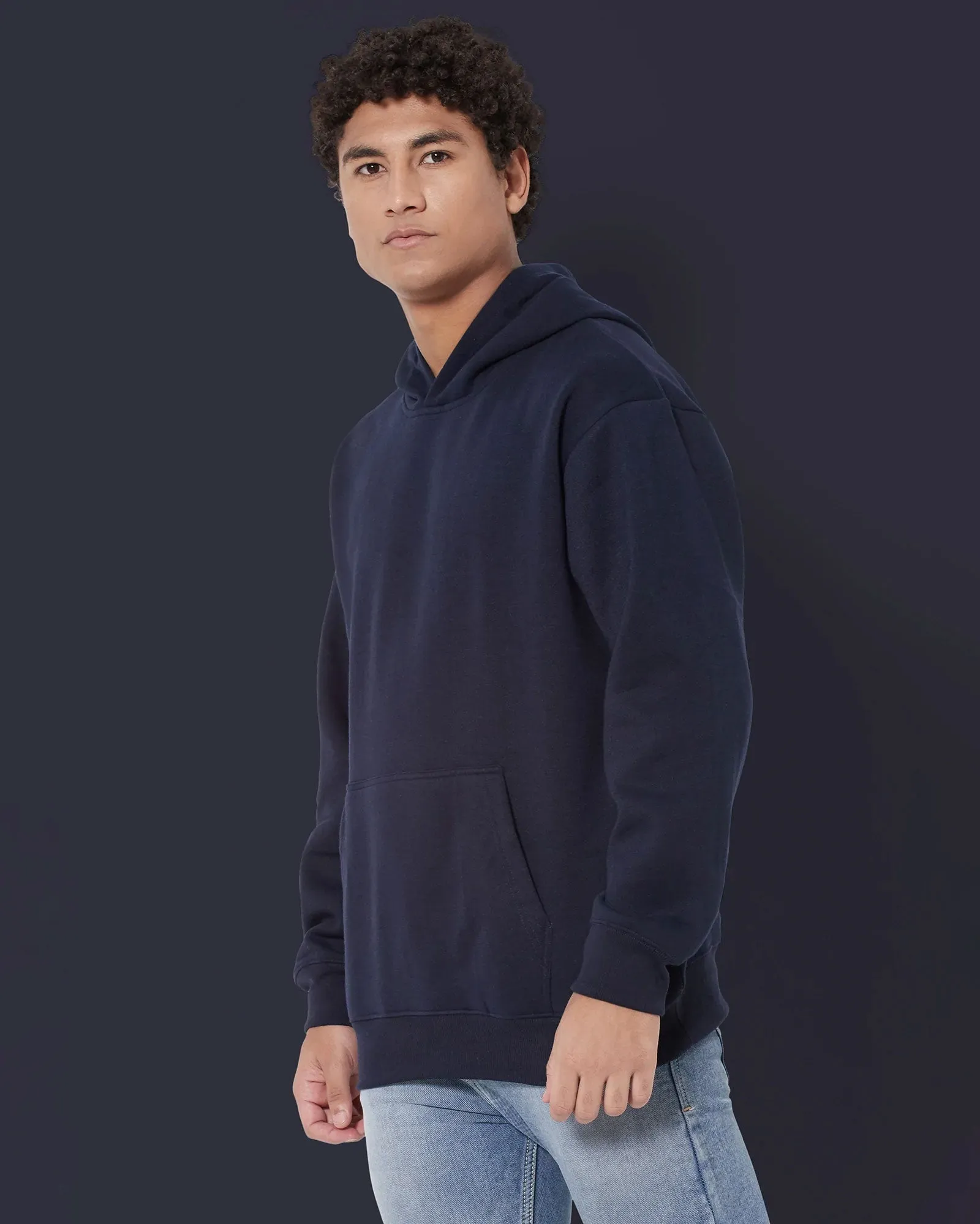 Airjet Hoodie: Navy Blue