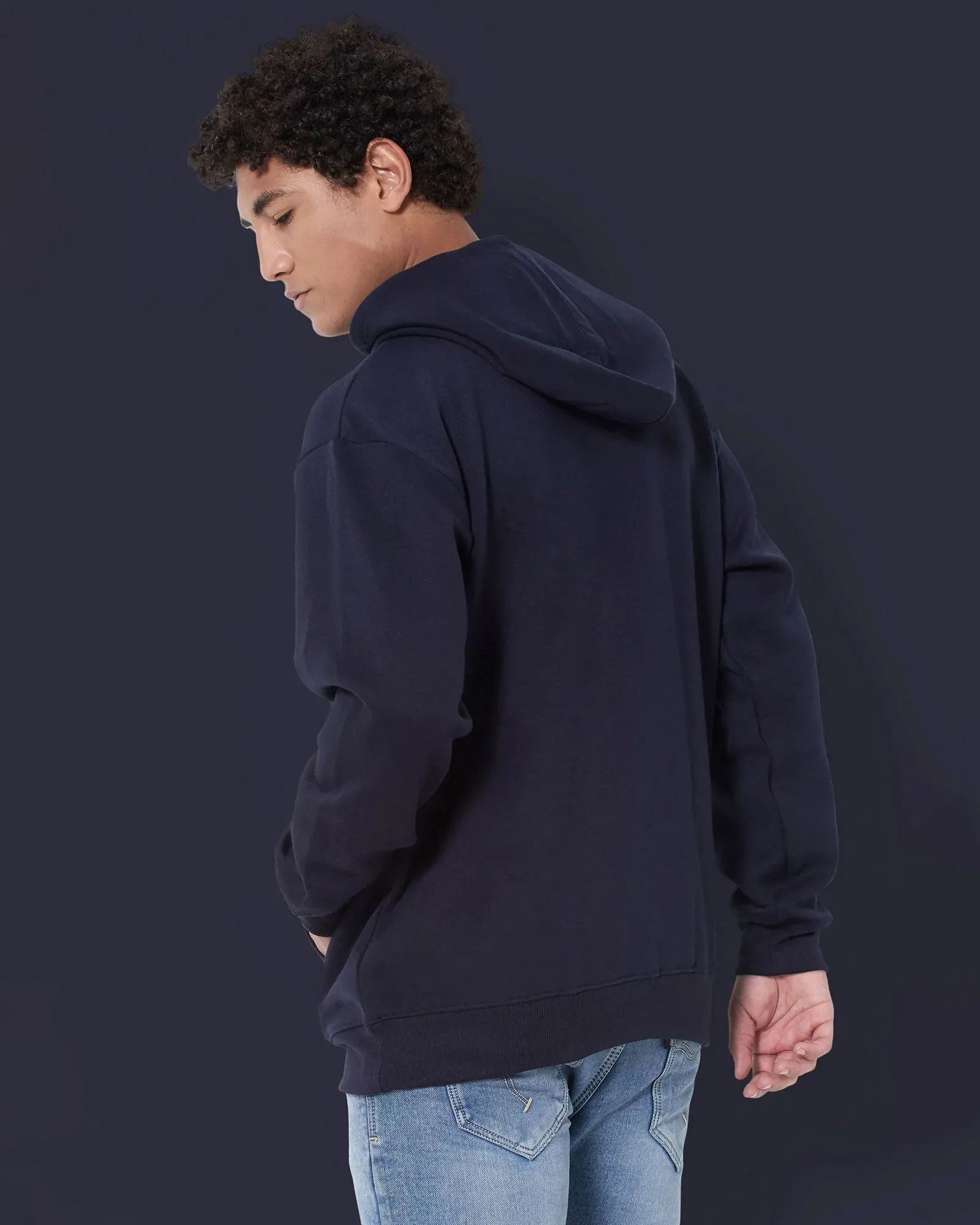 Airjet Hoodie: Navy Blue