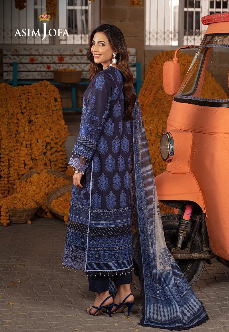 AJARP-09 STITCHED EMBROIDERED JACQUARD 3 PCS