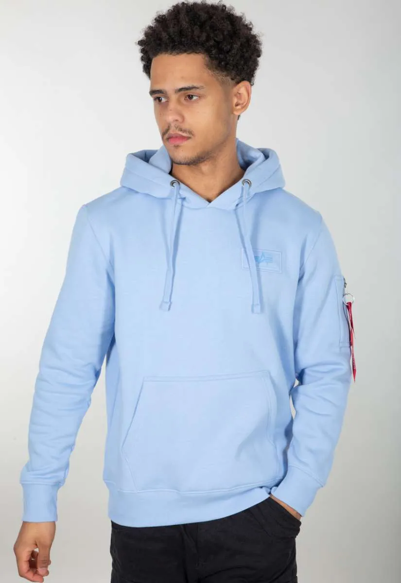 Alpha Industries Backprint Hoodie light blue 178318-513