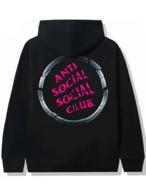 Anti Social Social Club Brake Check Hoodie Black