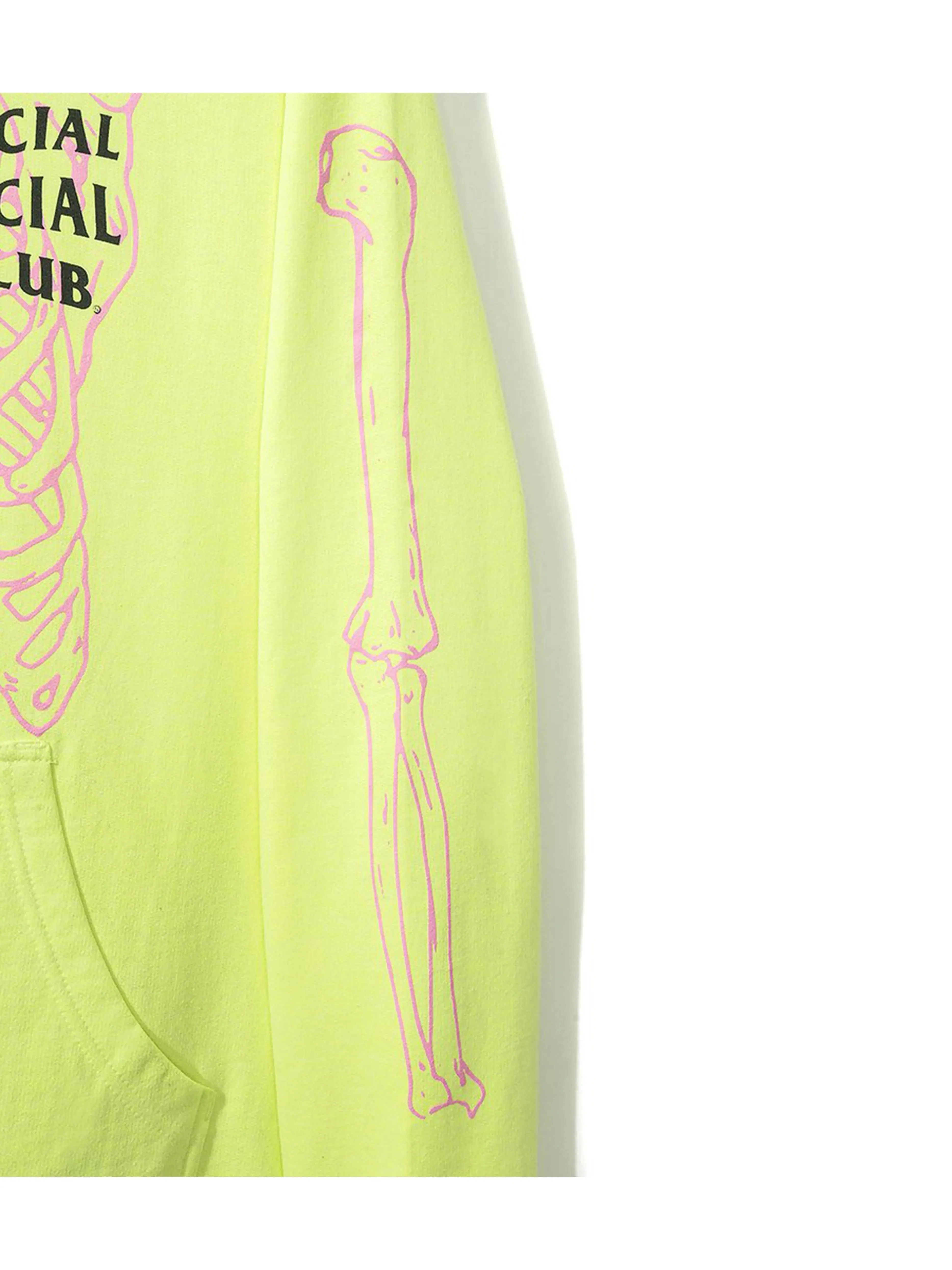 Anti Social Social Club Car Underwater Hoodie Neon Green