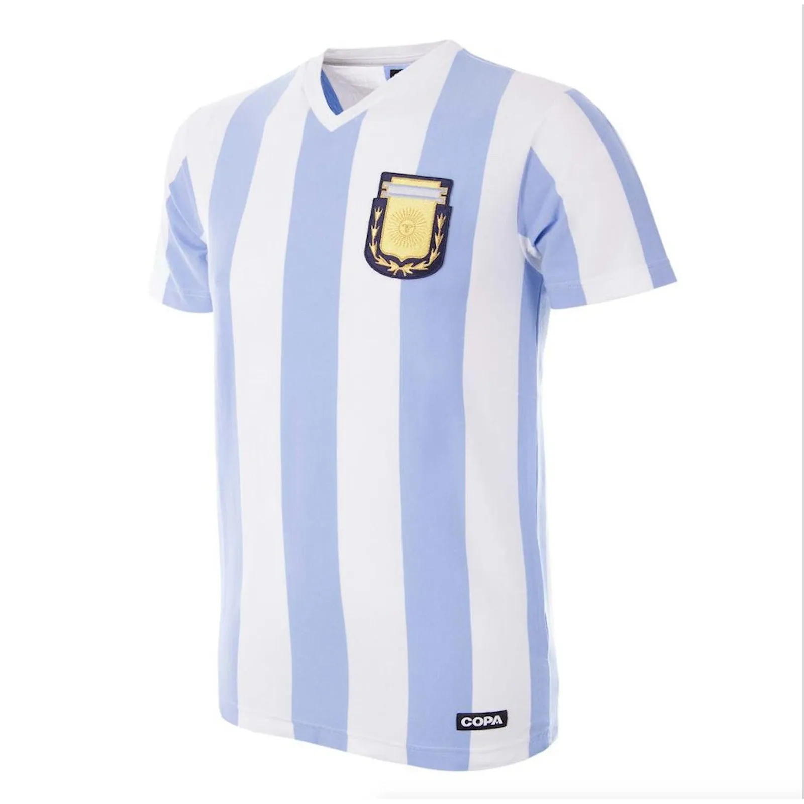 Argentina 1982 V-Neck T-Shirt by COPA Football