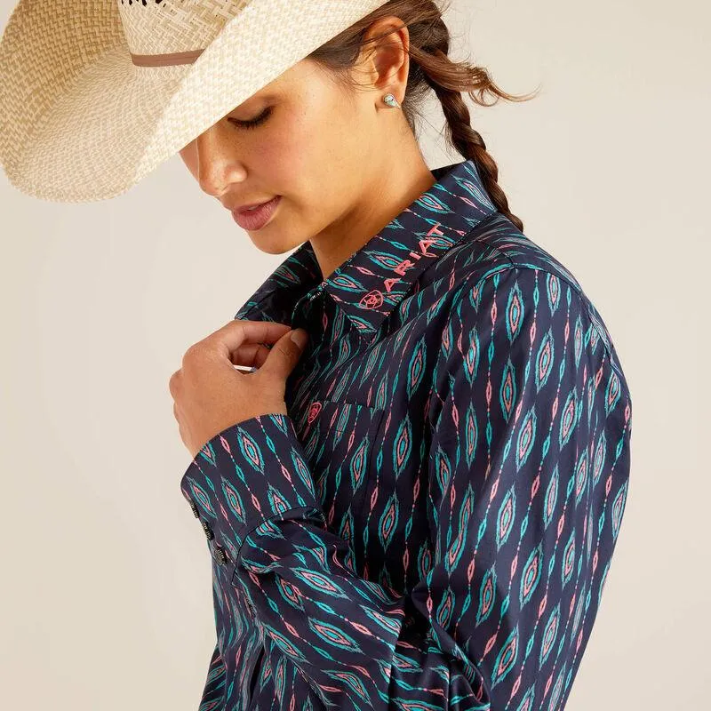 Ariat Women's Team Kirby Backwoods Stretch Long Sleeve Western Shirt 10048753