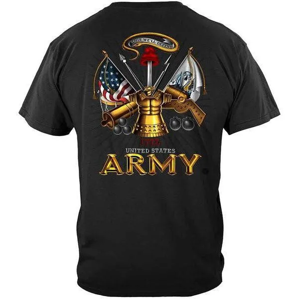 Army Antique Armor Premium Hoodie