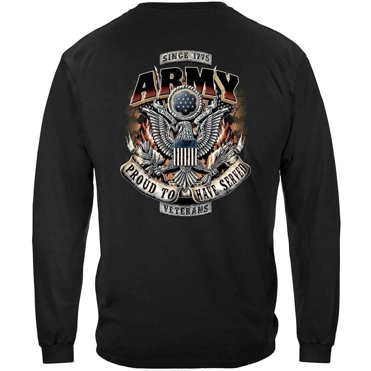 ARMY Veteran Proud To Have Served Hoodie