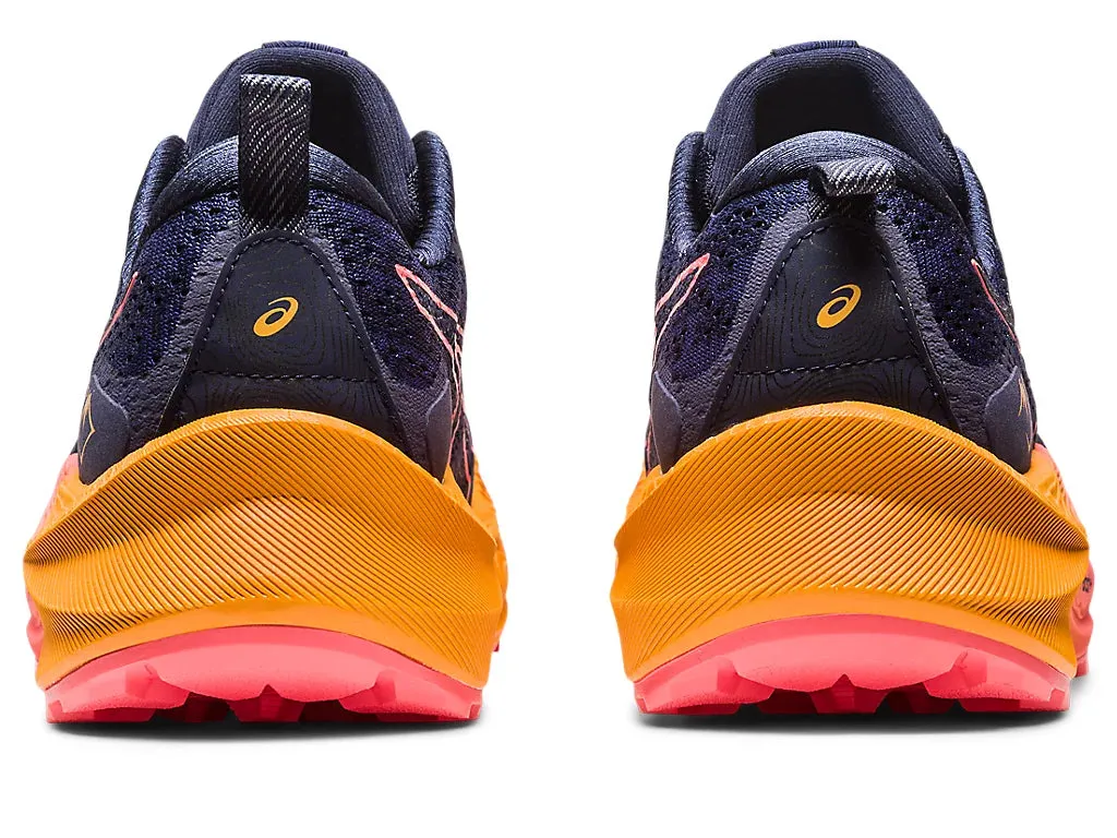 ASICS Women's TRABUCO MAX 2 (Midnight/Papaya)