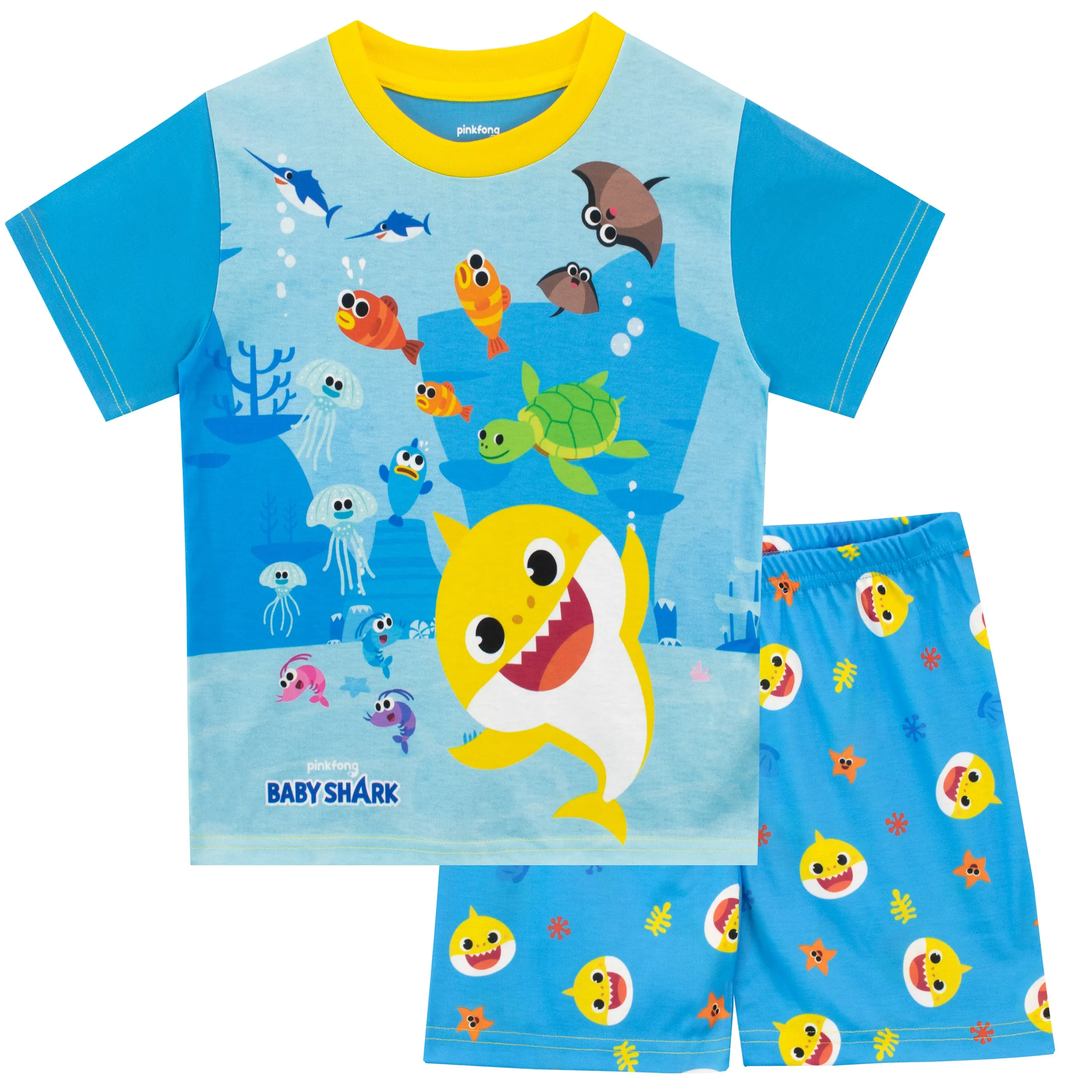 Baby Shark Short Pajamas