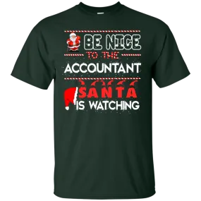 Be Nice To The Accountant Shirt, Hoodie, Tank