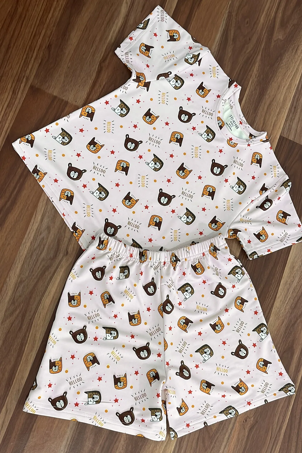 Bear Buddies Kids Short Set