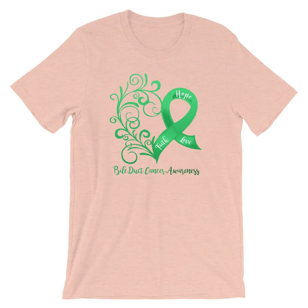 Bile Duct Cancer Awareness Cotton T-Shirt