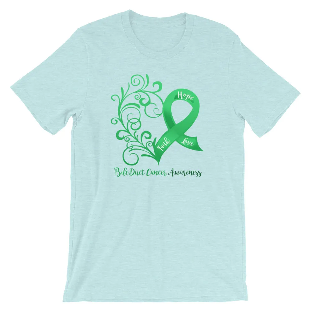 Bile Duct Cancer Awareness Cotton T-Shirt