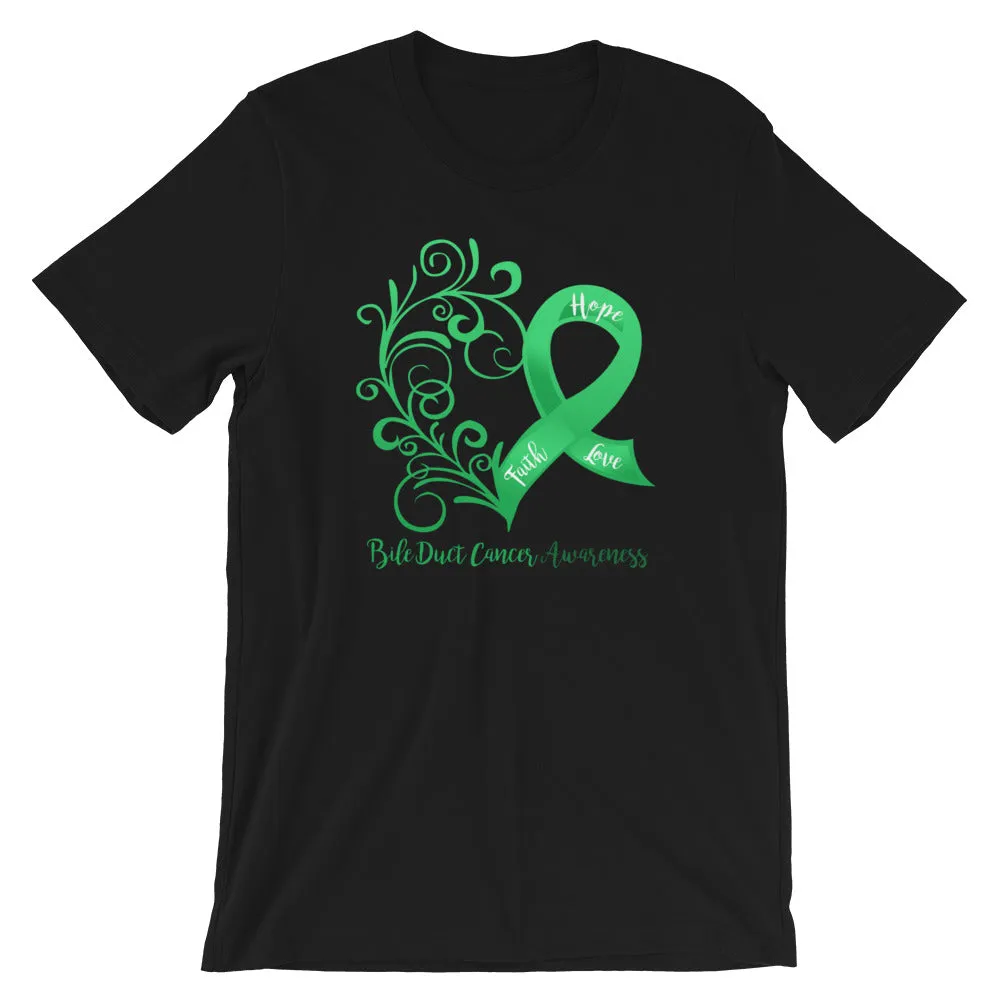 Bile Duct Cancer Awareness Cotton T-Shirt