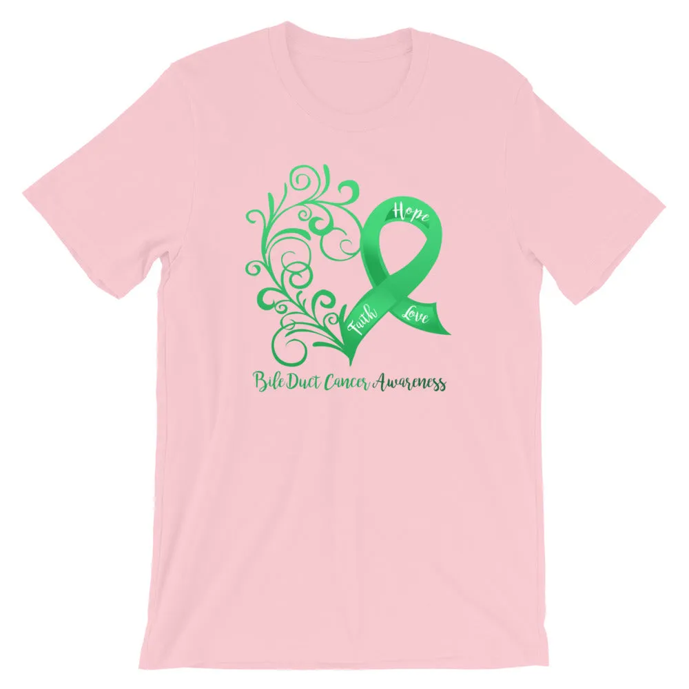 Bile Duct Cancer Awareness Cotton T-Shirt