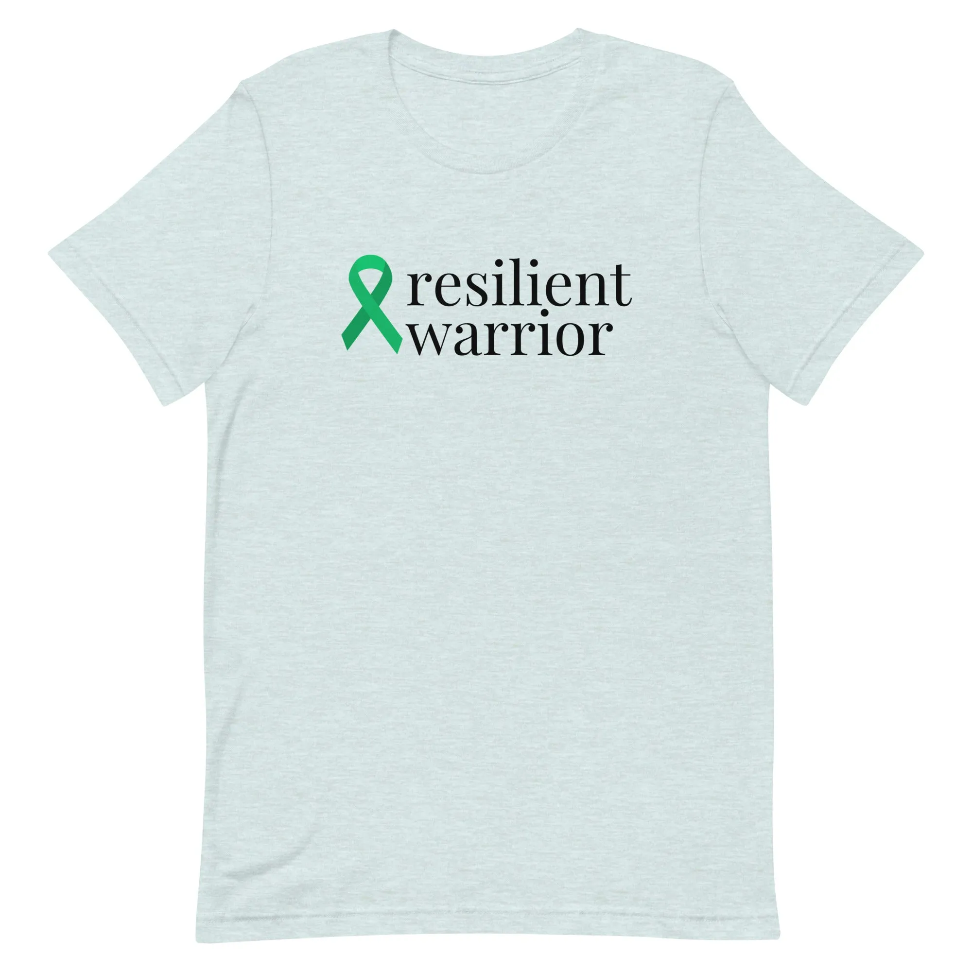 Bile Duct Cancer / Gallbladder Cancer resilient warrior Ribbon T-Shirt - Several Colors Available