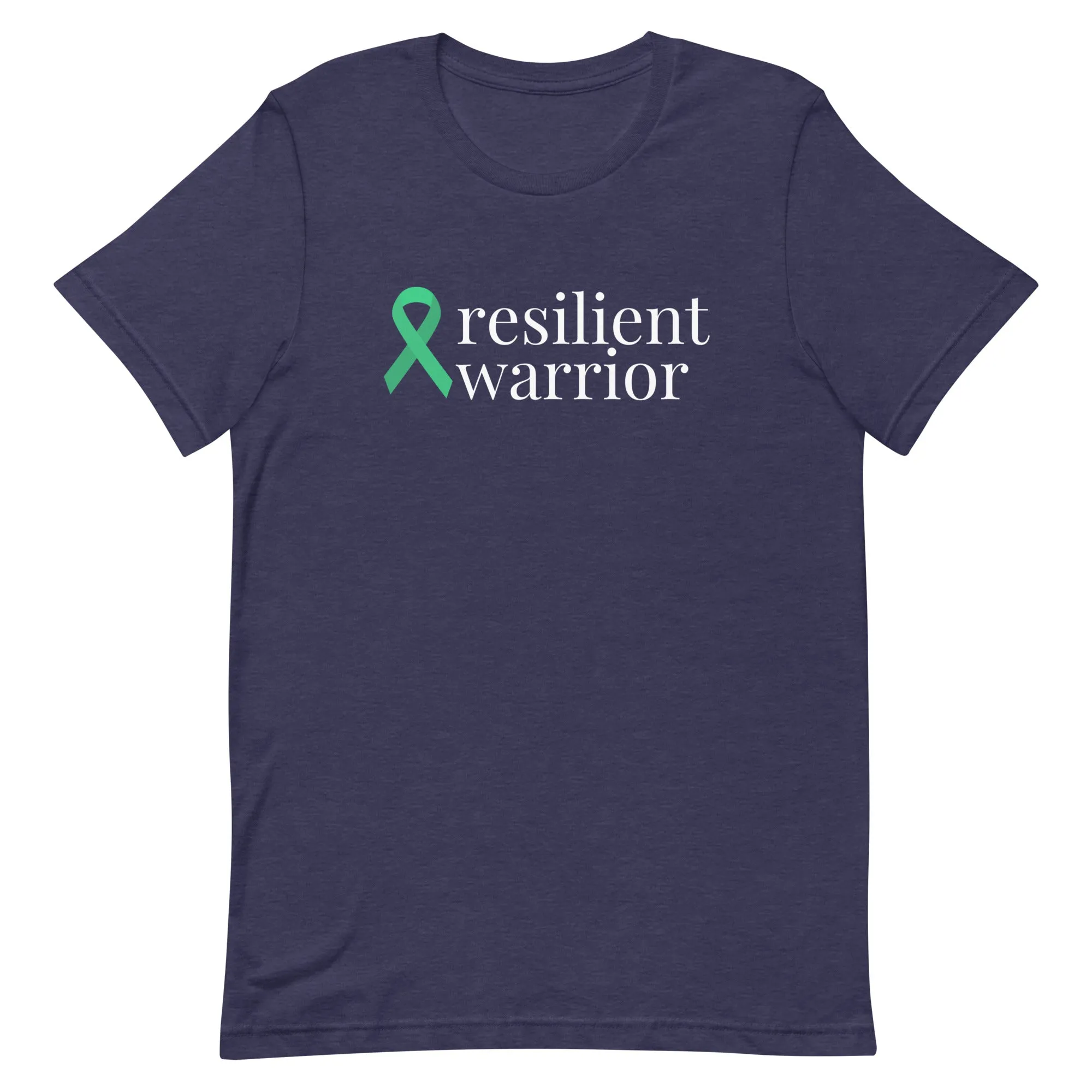 Bile Duct Cancer / Gallbladder Cancer resilient warrior Ribbon T-Shirt - Several Colors Available