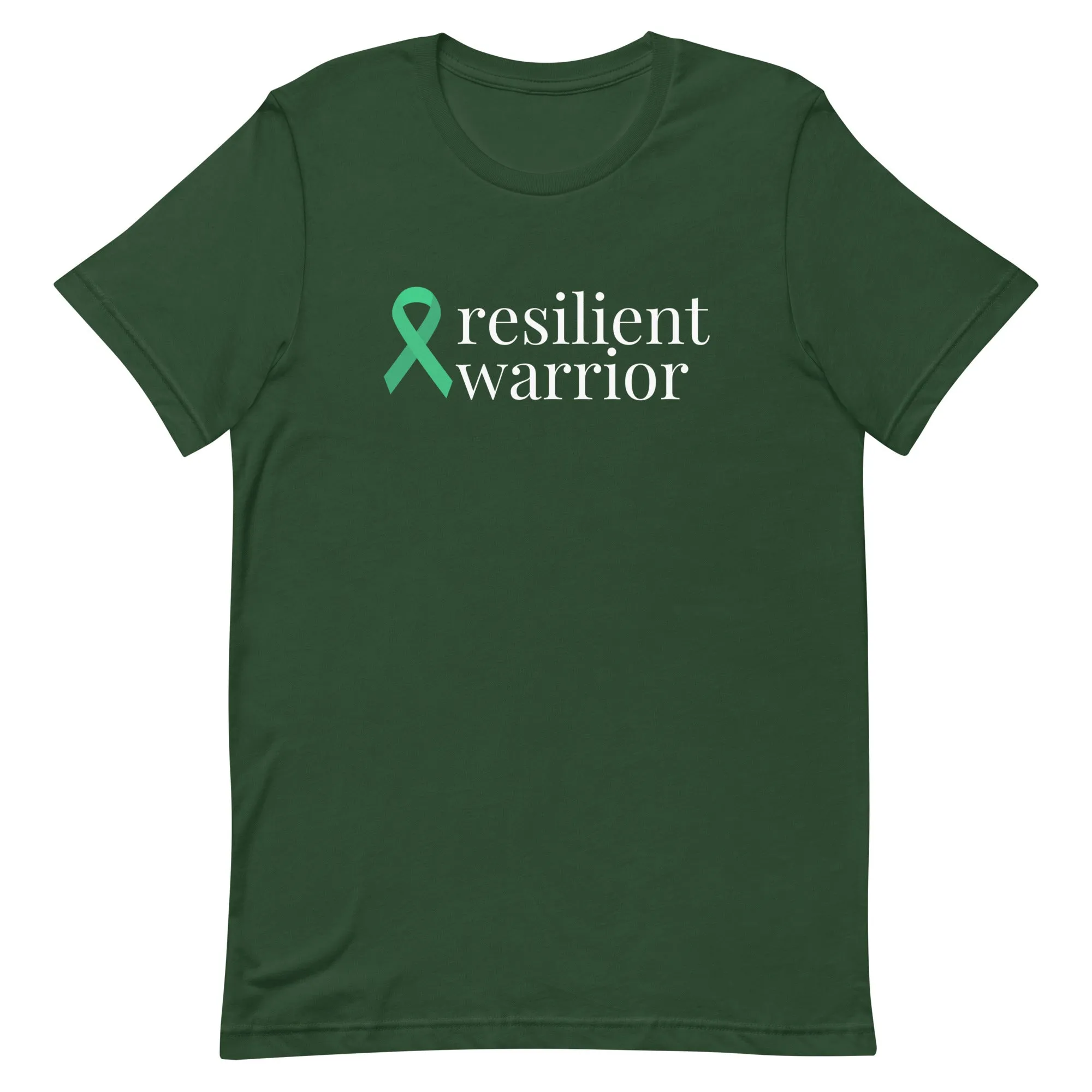 Bile Duct Cancer / Gallbladder Cancer resilient warrior Ribbon T-Shirt - Several Colors Available