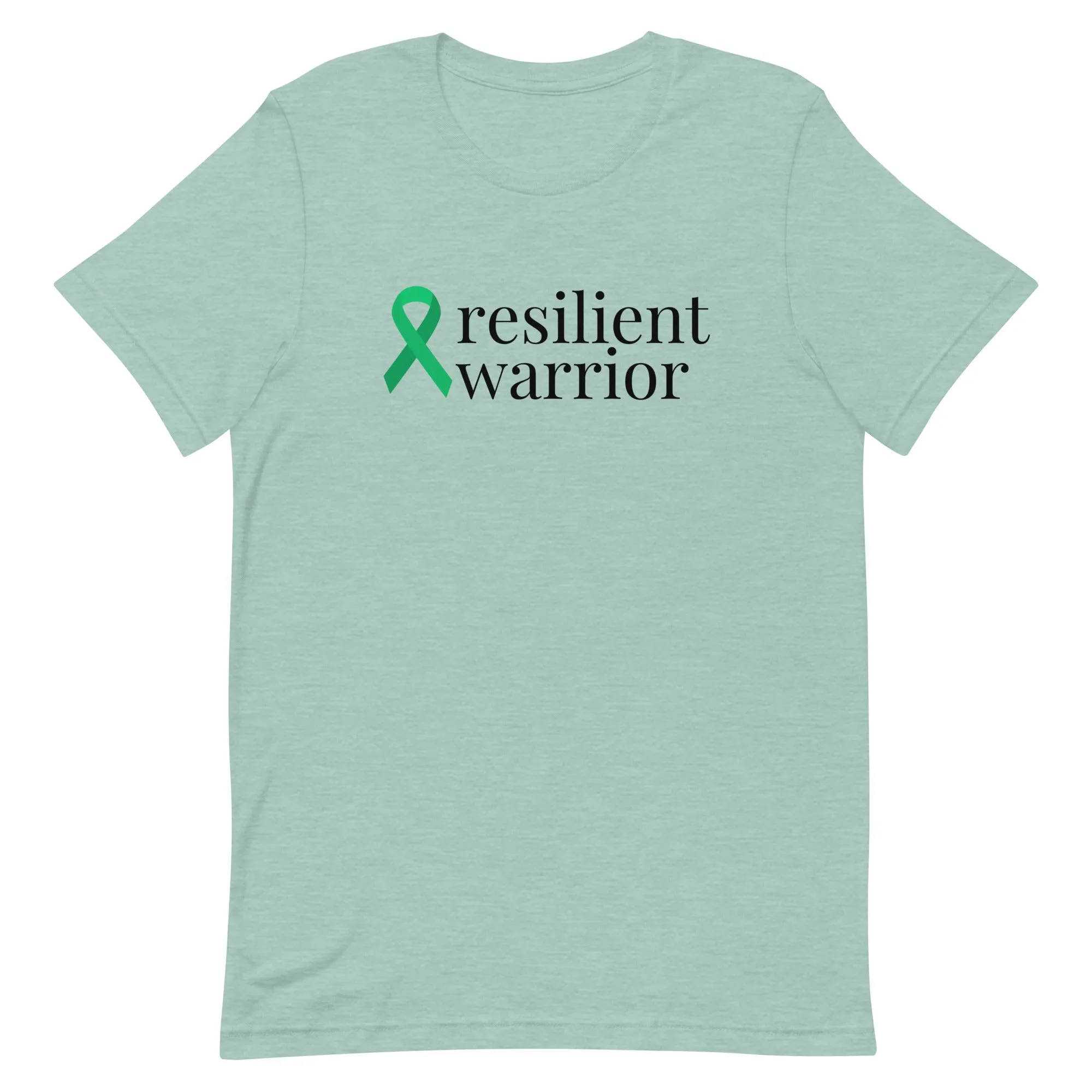 Bile Duct Cancer / Gallbladder Cancer resilient warrior Ribbon T-Shirt - Several Colors Available