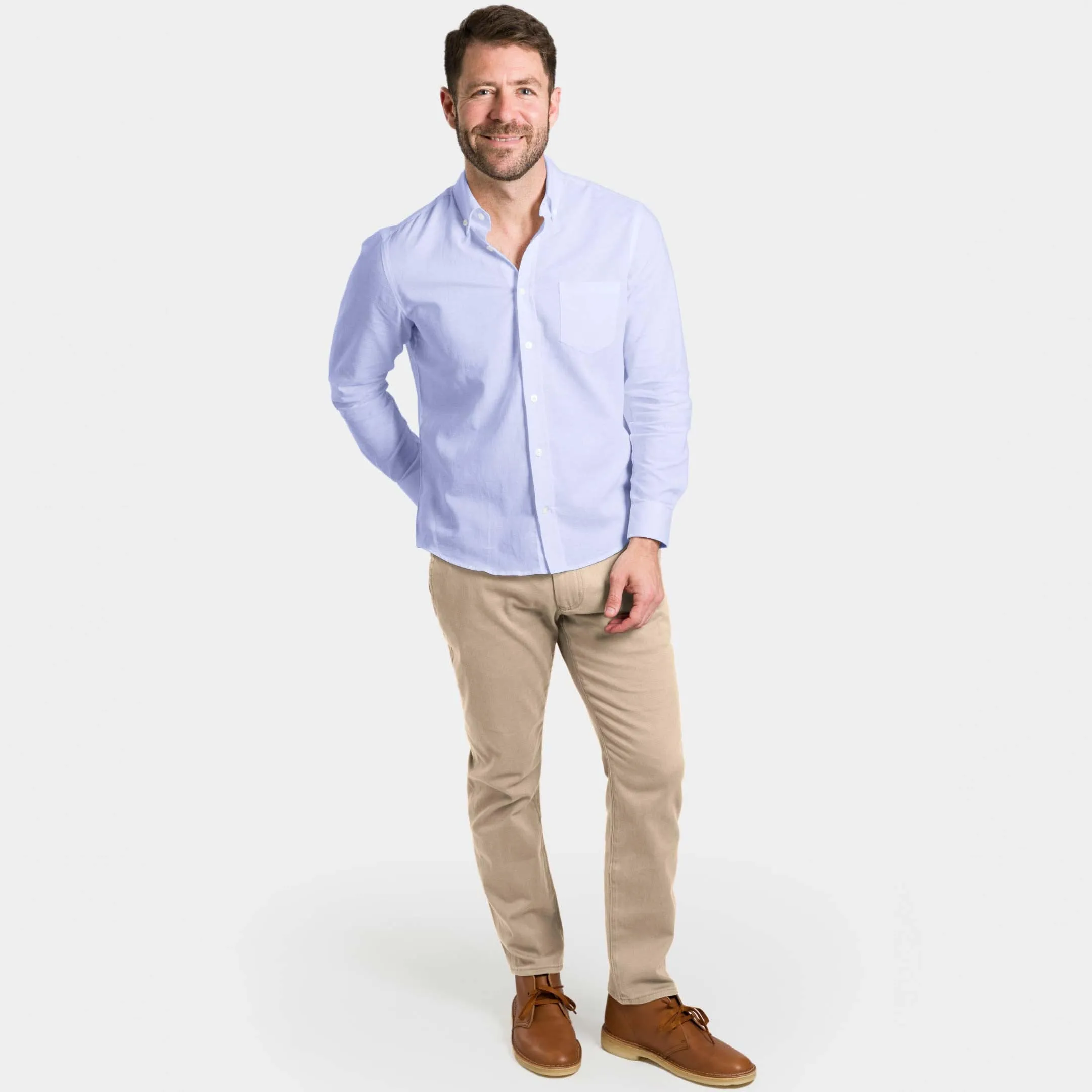 Blue Linen Shirt