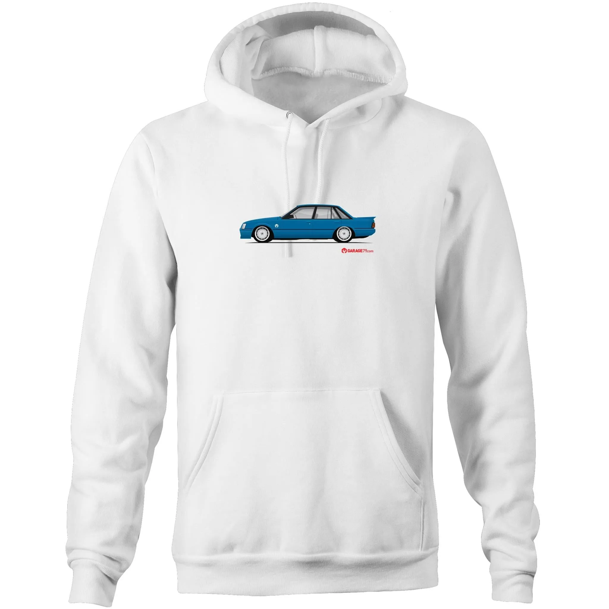 Blue Meanie Pocket Hoodie Sweatshirt