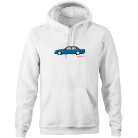 Blue Meanie Pocket Hoodie Sweatshirt