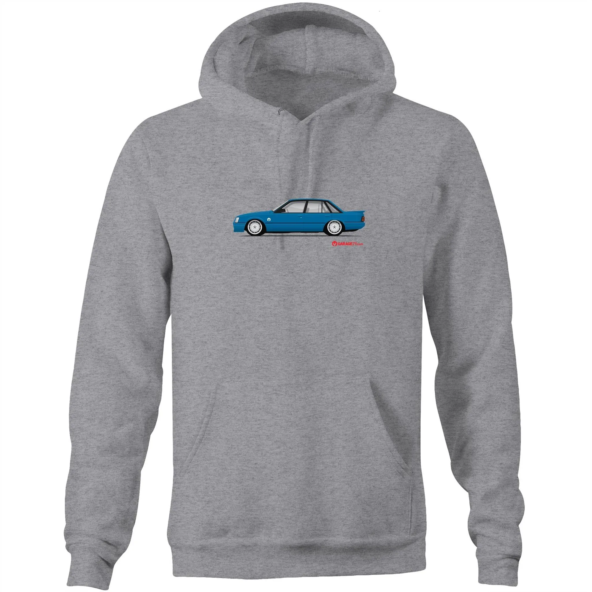 Blue Meanie Pocket Hoodie Sweatshirt