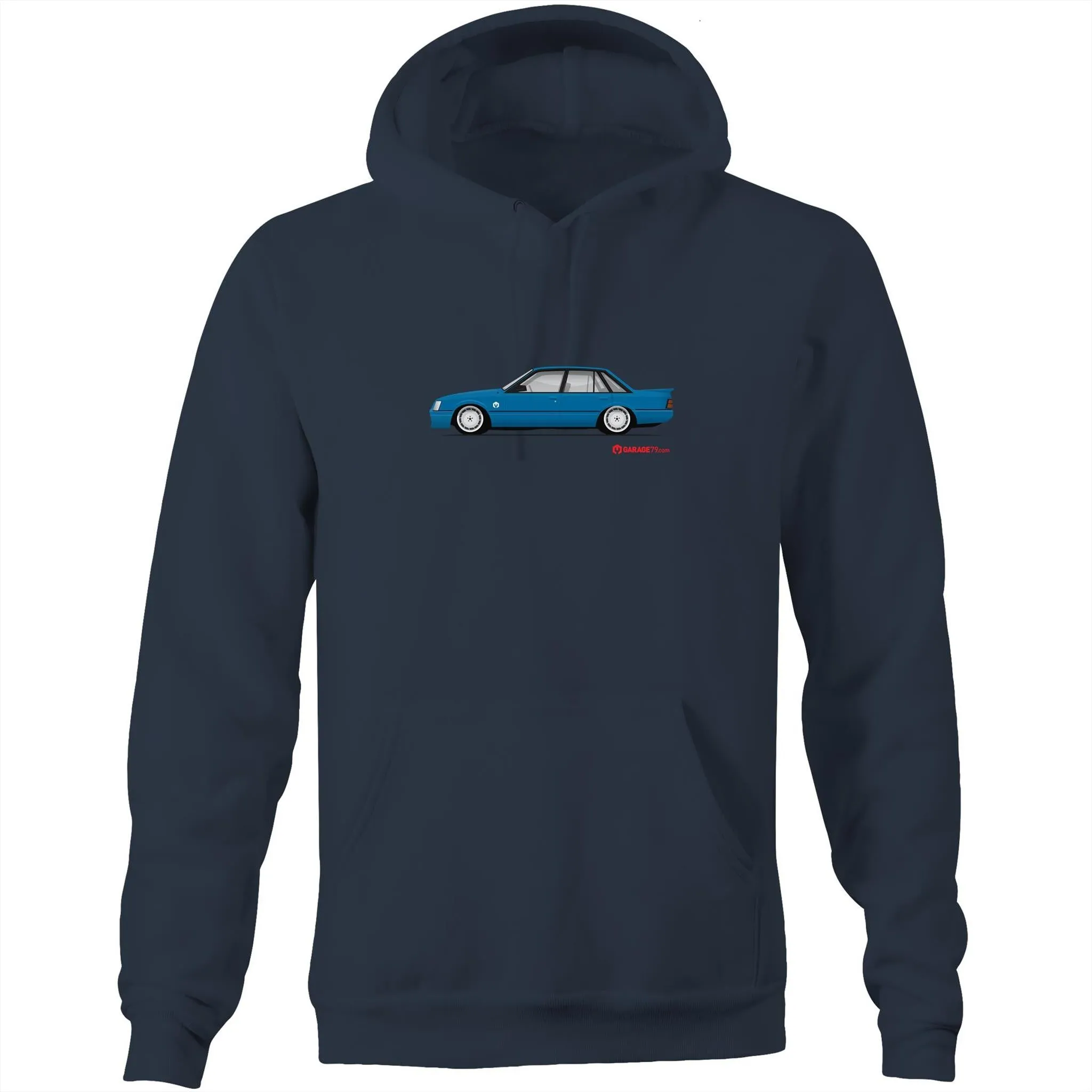 Blue Meanie Pocket Hoodie Sweatshirt