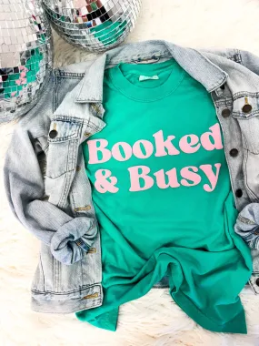 'Booked & Busy' Puff Tee