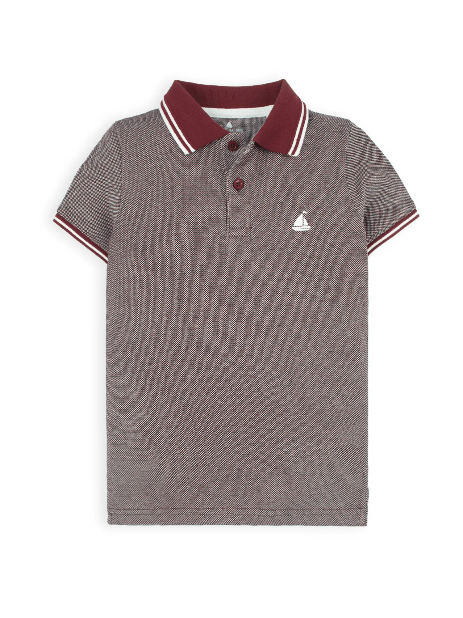 BOY'S EXCLUSIVE TWO TONE POLO SHIRT