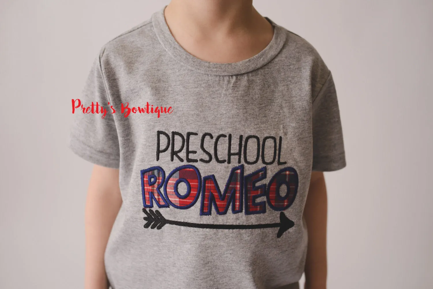 Boys Preschool shirt- Preschool Romeo shirt -- Little boys shirt-- Boys back to school shirt