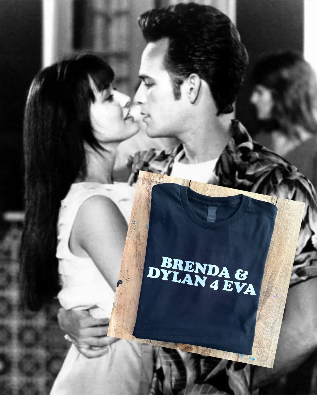 Brenda & Dylan 4Eva Tee - Black