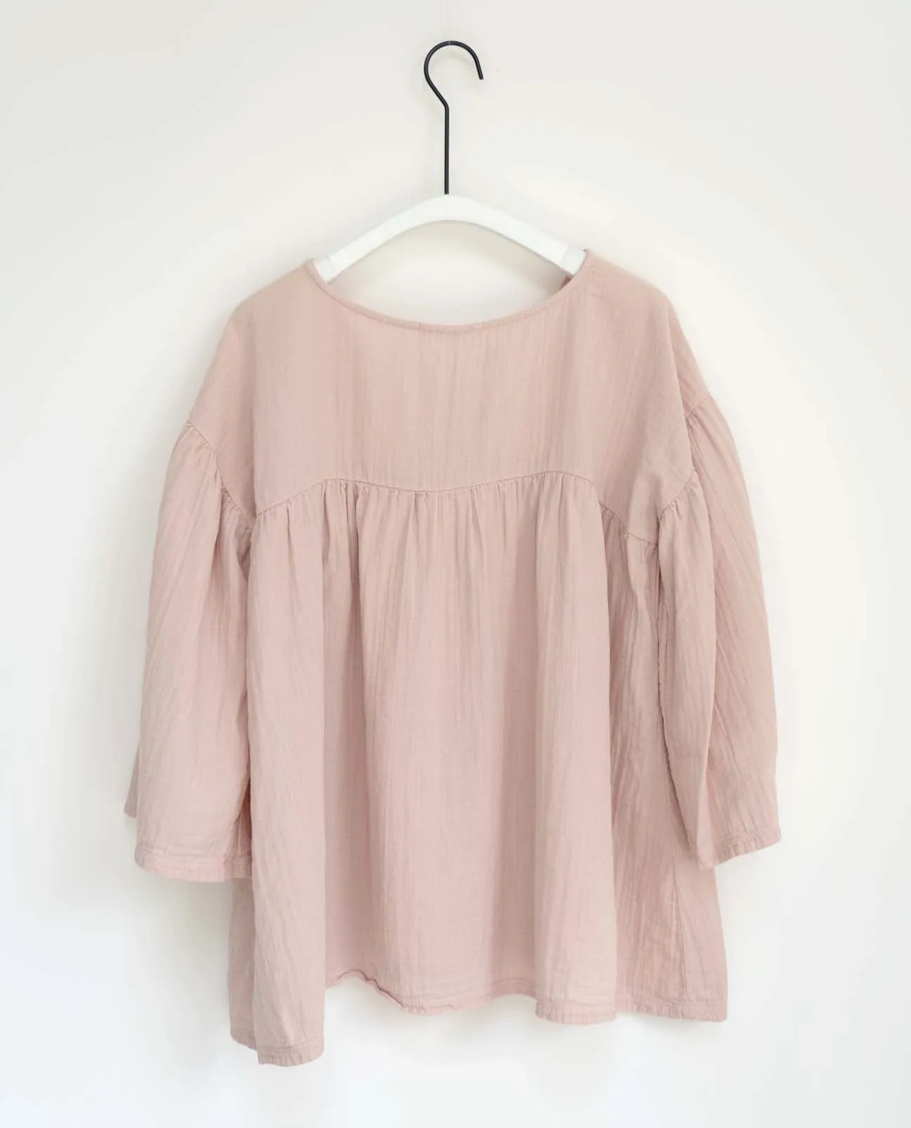 Carlotte Organic Cotton Top In Rose