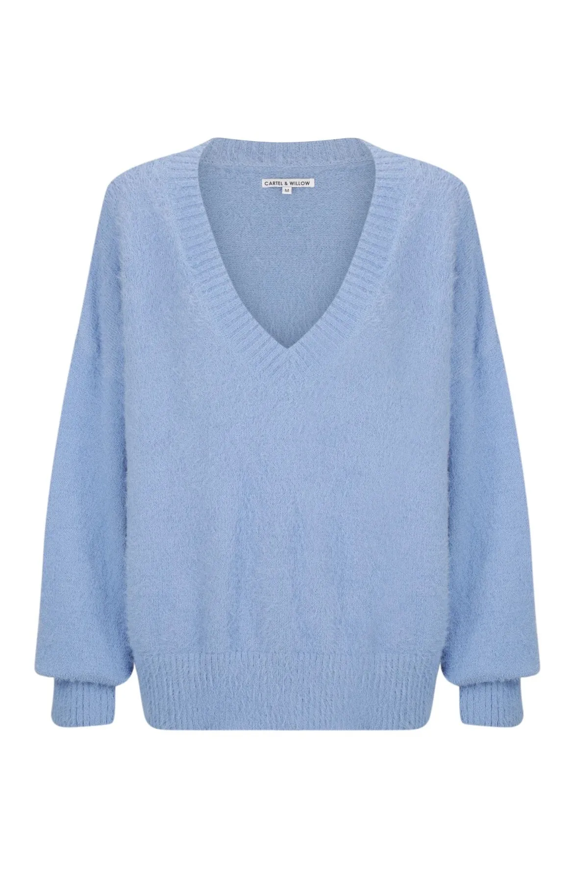 Cartel & Willow Emmie Sweater Periwinkle Knit