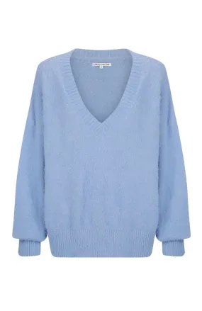 Cartel & Willow Emmie Sweater Periwinkle Knit