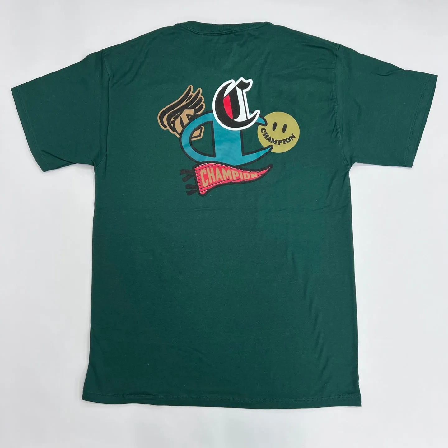 Champion Logo Graphic Print T-Shirt