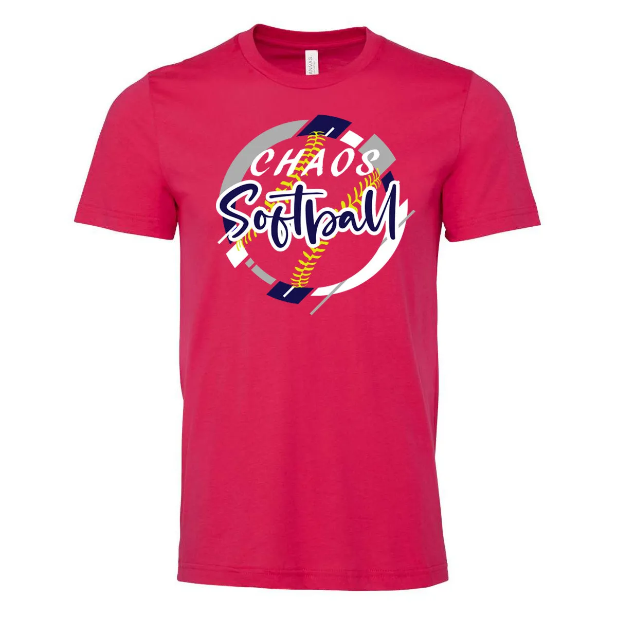 Chaos - Chaos SOFTBALL COLOR BLOCK - Fuchsia (Tee/DriFit/Hoodie/Sweatshirt)